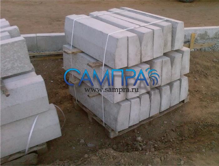 Форма Бордюр дорожный 100х30х15 см фото 3