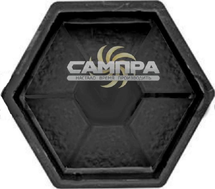 Форма 12/2 Шестигранник-штамп 18,5х16,0х6,0 см
 фото 3