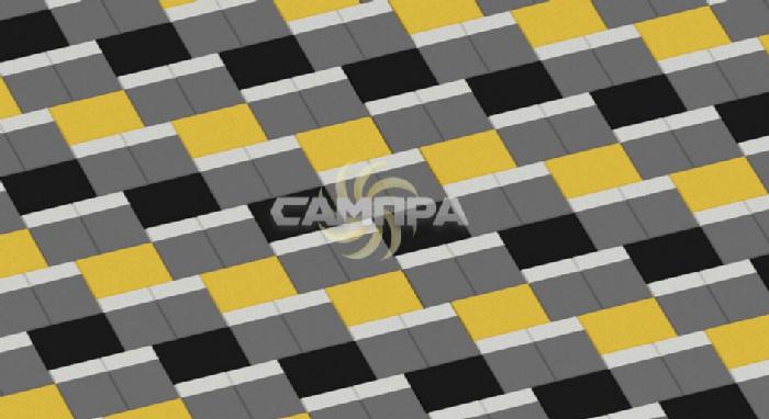 Форма 30х30х4,5 шагрень фото 6